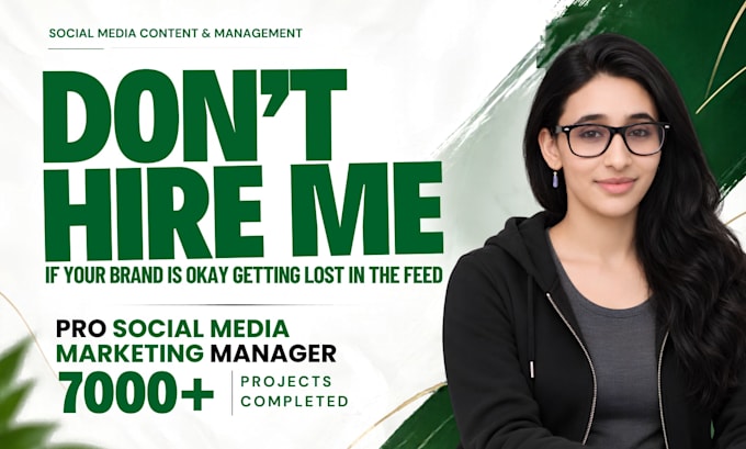 be your social media content creator and marketing manager