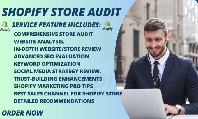 I will review, audit and optimize your shopify dropshipping store sales conversion rate