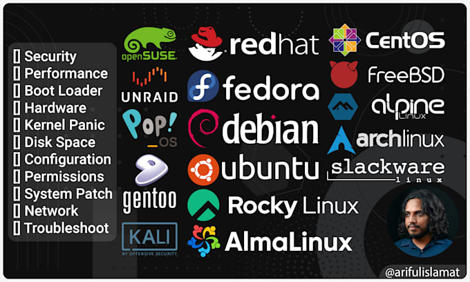 fix linux server issues like boot, network, kernel panic