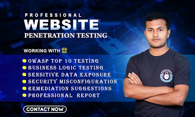 pentest and secure your web application with expert