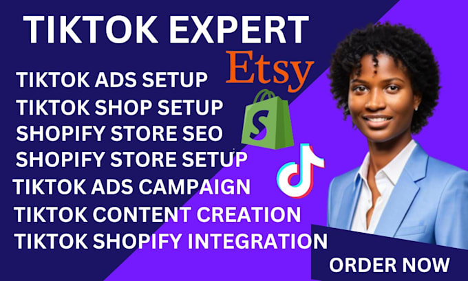 Set up tiktok shop, us tiktok shop, uk tiktok expert, tiktok print on ...
