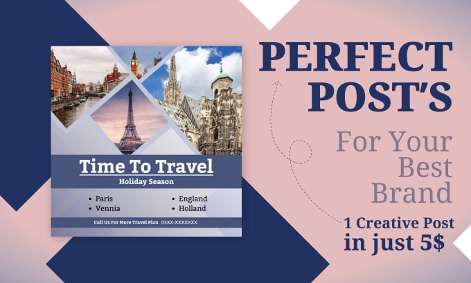 design stunning and creative ad images , posts