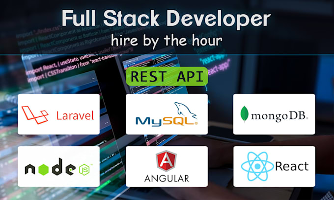 do react, angular, or node js, full stack developer