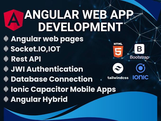 Develop web applications using angular by Usman0_ahmad | Fiverr