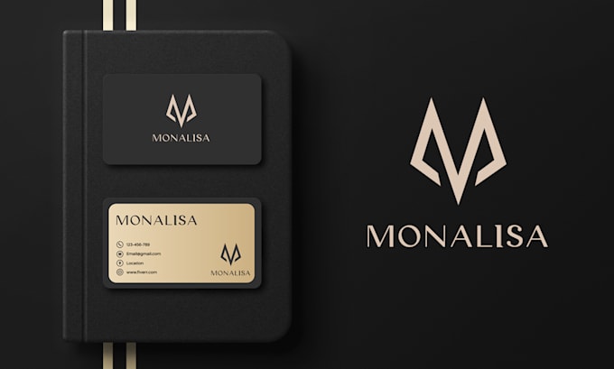do 3 modern minimalist luxury business logo design