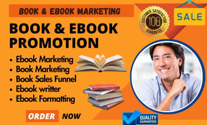 I will do book promotion amazon kindle book marketing amazon book ebook marketing