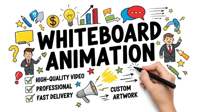create whiteboard animation for your business