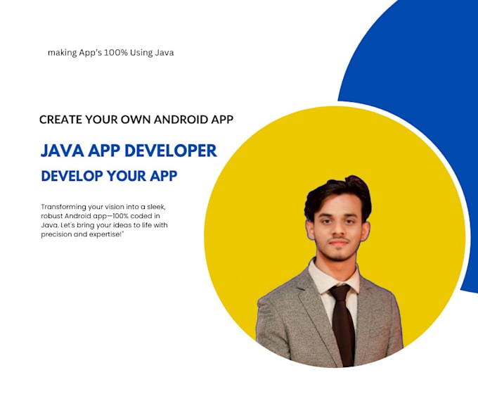 Be your android java app developer by Mdarif949 | Fiverr