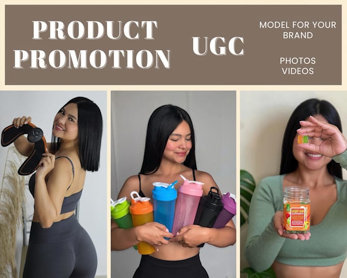 be your product model I can model your brands products