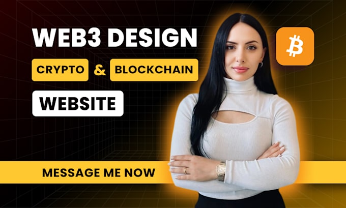 design web3 app, blockchain website, token crypto website