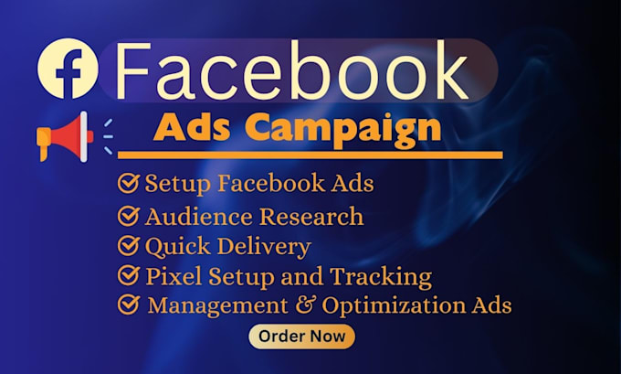 create a facebook ads campaign and fb advertising