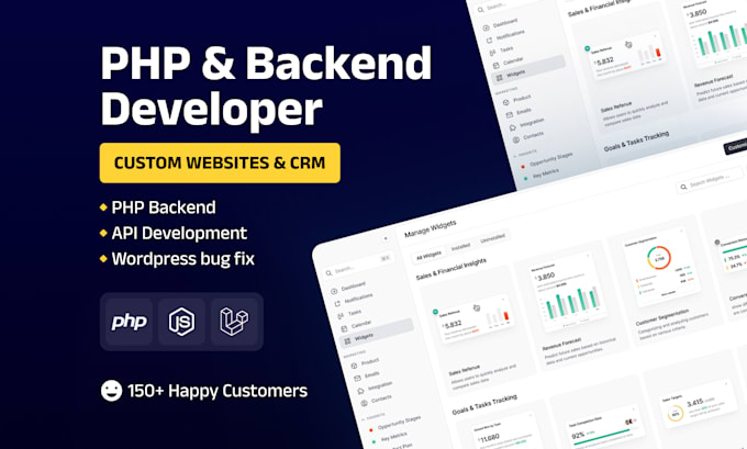 provides PHP laravel developer for custom development and bug fixes