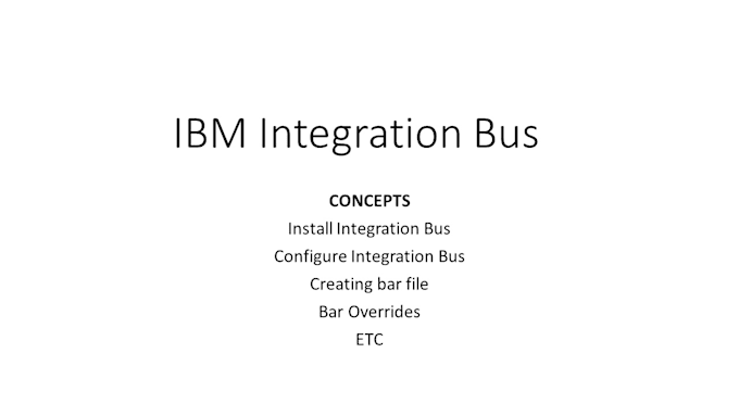 configure and install IBM integration bus and mq