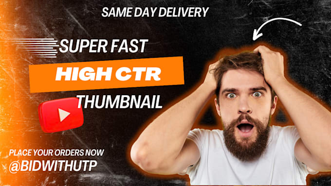 create best youtube thumbnails design and creative thumbnail design