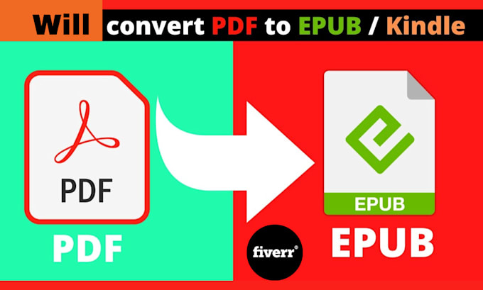 professionally convert your PDF file into epub, kindle, print
