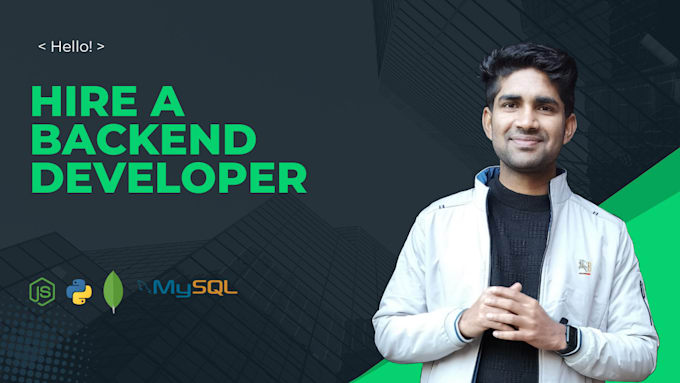 develop secure backend apis using node js express or python fastapi