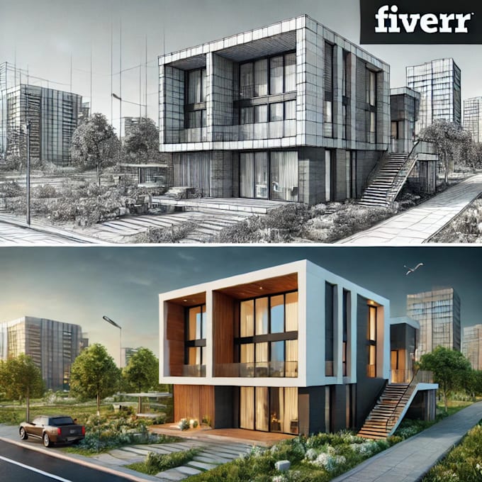 make 3d revit model with visualization