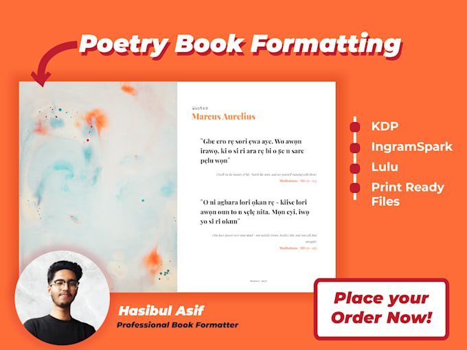Do kdp book design, book formatting, book interior layout, and cover ...