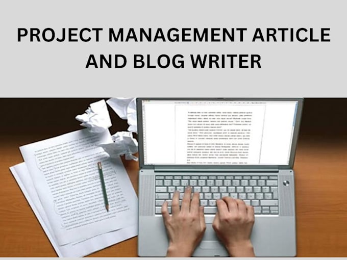 write you SEO project management articles and blog posts