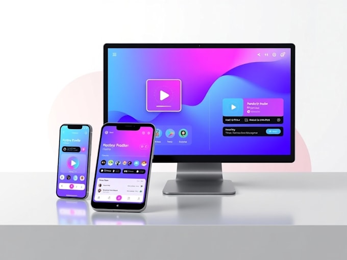 do dev radio app, streaming app, dating app, video app, live chat app, vpn app