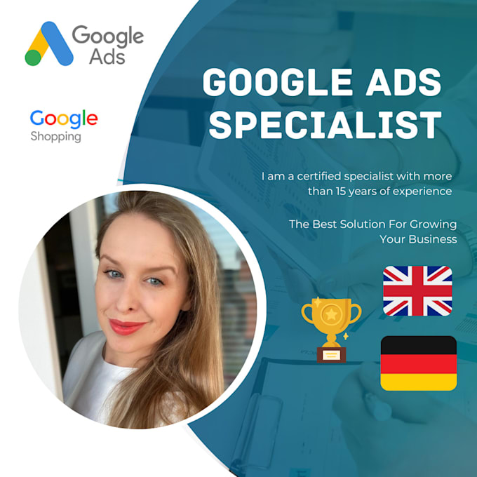 set up you google ads search, shopping or performance max campaign
