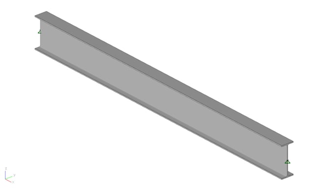 design a structural steel beam with eurocode