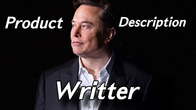 write product description for your product