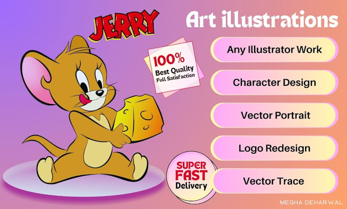 Do Any Adobe Illustrator Work Or Edit Vector Trace Portrait By Megha Do Any Adobe Illustrator Work Or Edit Vector Trace Portrait By Megha