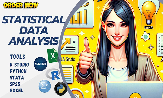 Perform statistical data analysis using stata, r studio, python and ...