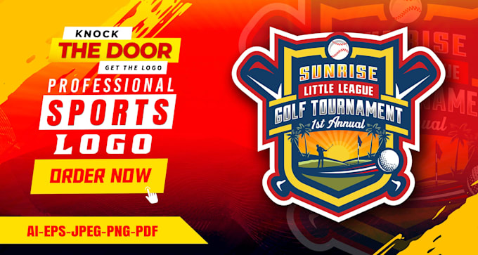 awesome logo for sports team or events