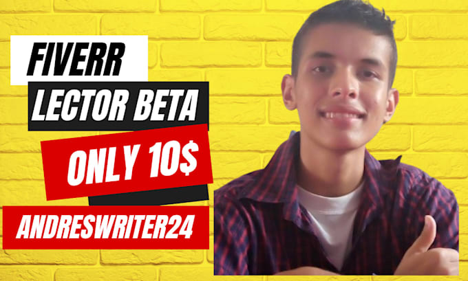 be your honest beta reader in english and spanish