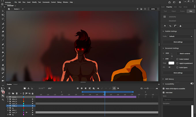 make 2d animation video
