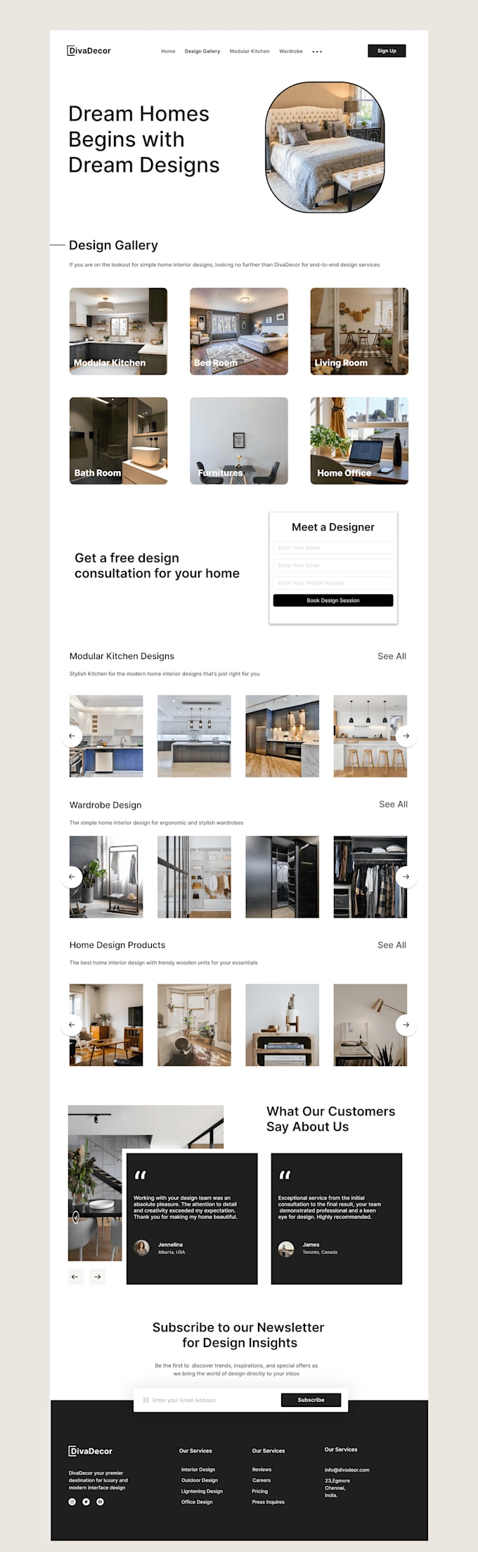 design and create your onepage dot io, tilda, strikingly, landingi, website