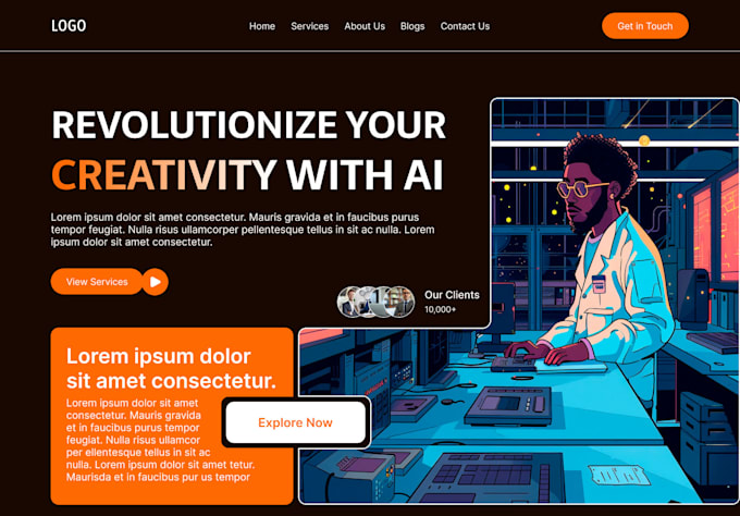 professional high quality UI UX design in figma
