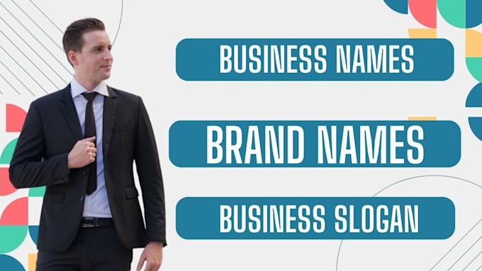 create catchy business names , slogans and brand names
