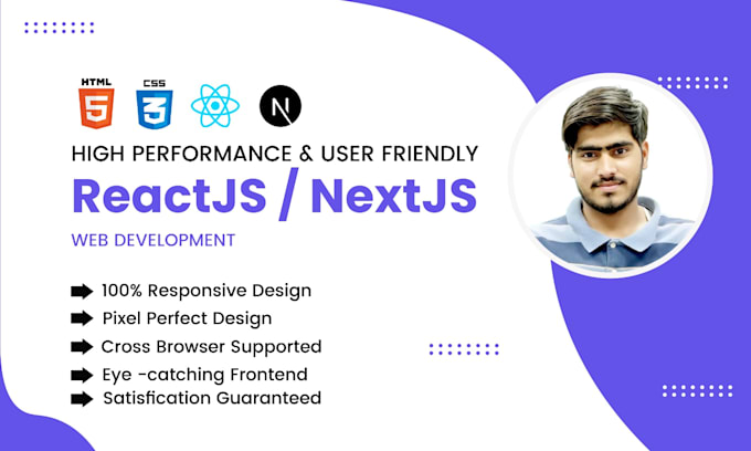 build, rebuild website development as full stack developer, front end developer