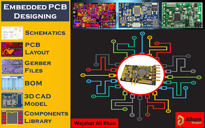 Construct circuit design, pcb design, pcb layout and schematics for you ...