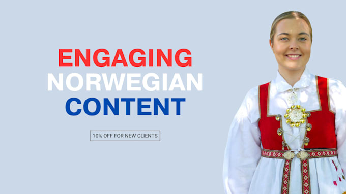 write engaging norwegian content and articles