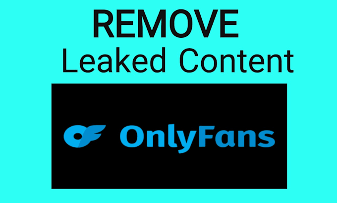 remove the leaked content of onlyfans under dmca