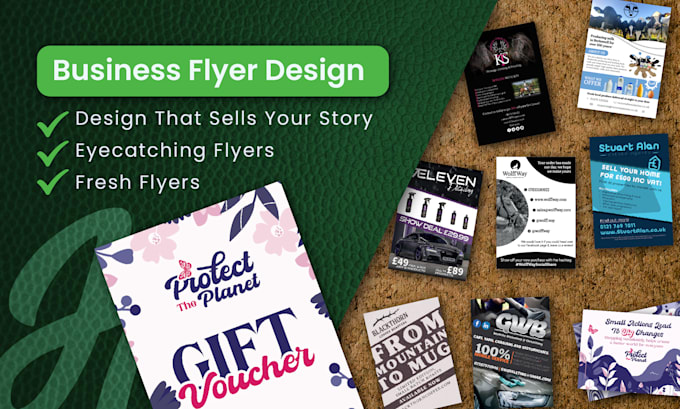 design a business flyer that gets attention