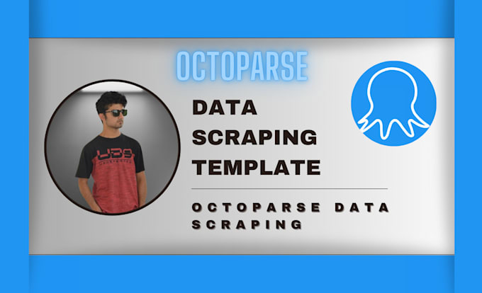 octoparse data scraping template, website scraping ,excel automation