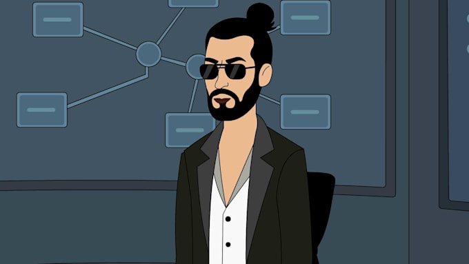 create animated music video or cartoon music video animation