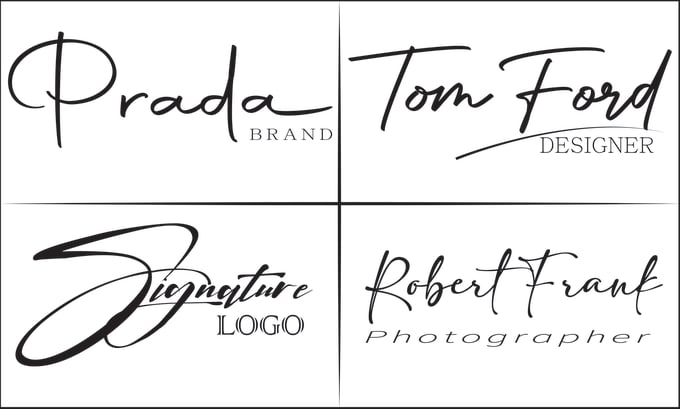 I will design scripted, signature, handwritten, calligraphy logo
