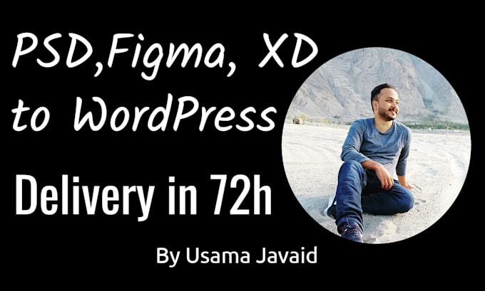 convert PSD to wordpress, figma to wordpress in 3 days