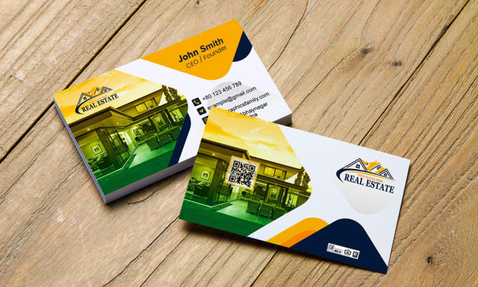 do real estate and construction business card 7 hours