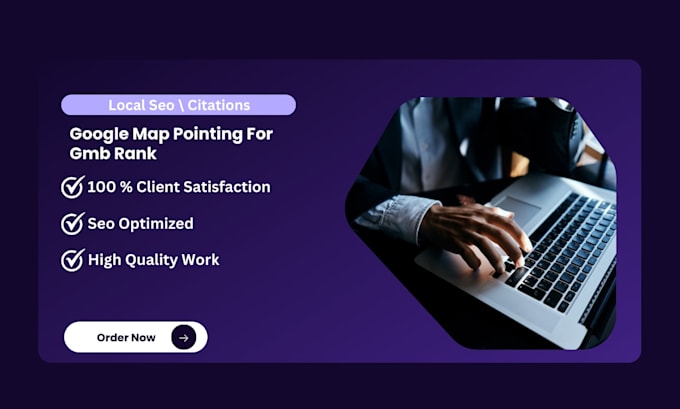 create 5000 point local google map listing for local SEO