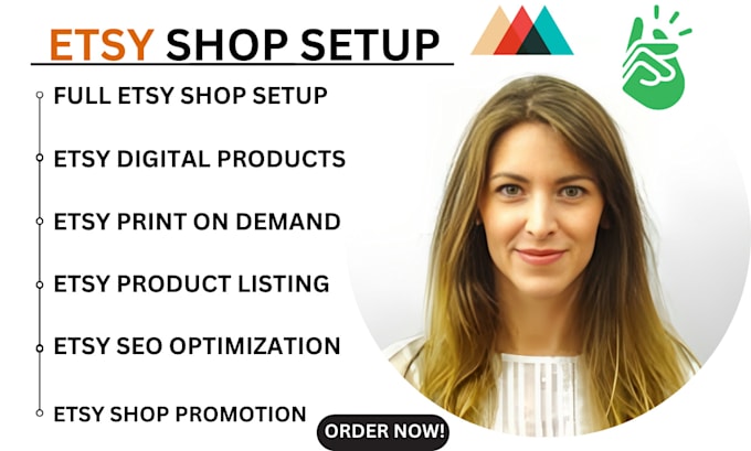 Set up etsy shop etsy digital products etsy seo etsy print on demand by ...