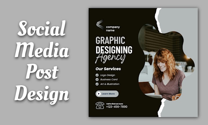 design professional and creative social media post