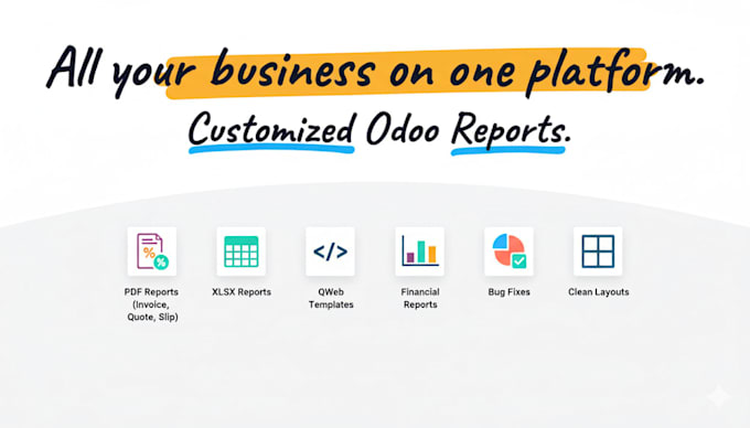 Create and customize odoo reports by Ahsanazhar13 | Fiverr