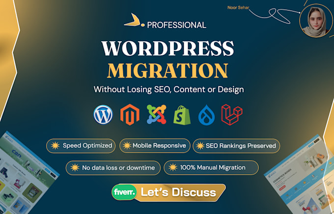 convert joomla, shopify, magento or drupal website to wordpress